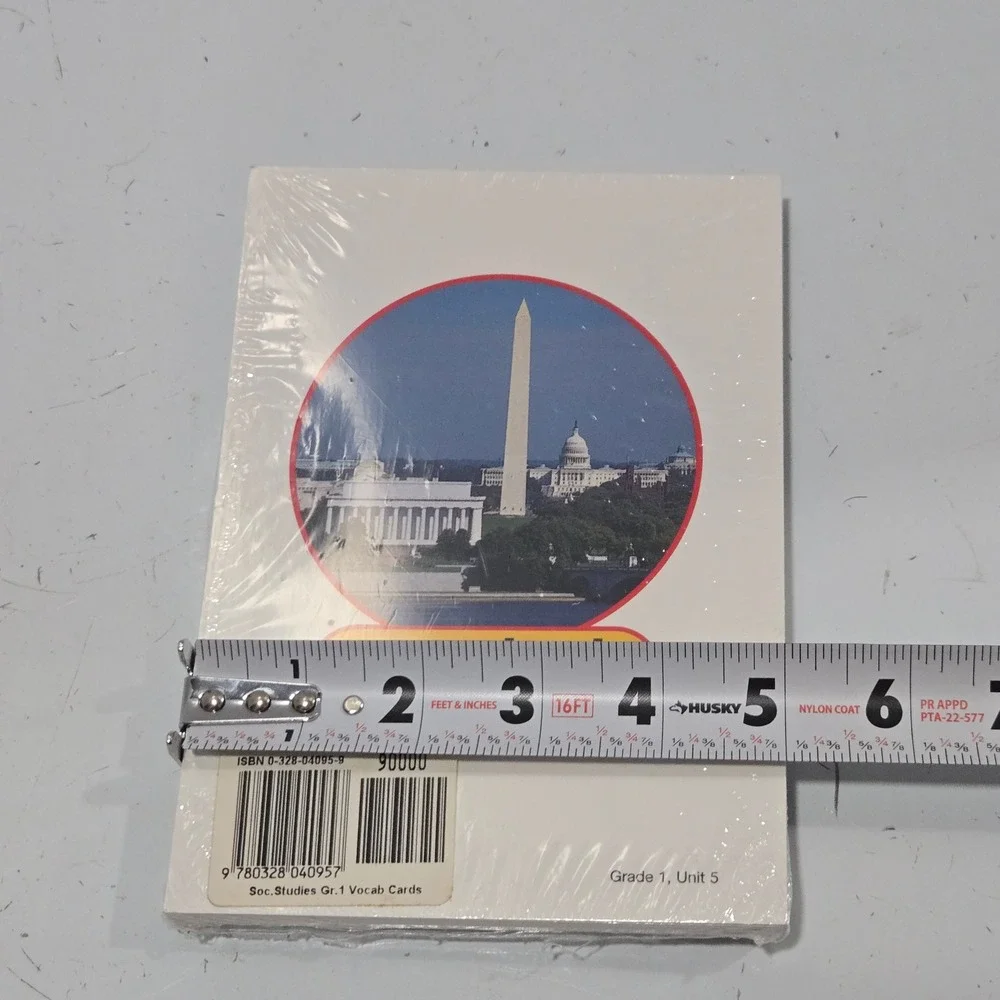Scott Foresman Social Studies Grade 1 Unit 5 Vocabulary Cards 0328040959 New